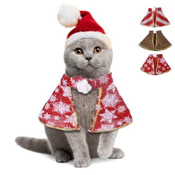 Nova Božićna Odjeća Za Pse Topla Odjeća Za Kućne Ljubimce Božićni Kabanica Za Pse I Mačke Chihuahua Malteški Novogodišnji Outfit Navidad nova godina