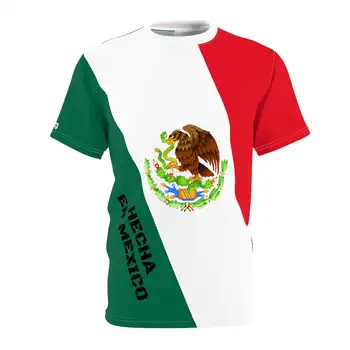 Zabavna 3D Majica Sa Zastavom MEKSIKA Za Muškarce, Modni Vrhovima u stilu Hip-Hop S okruglog izreza I Kratkih Rukava
