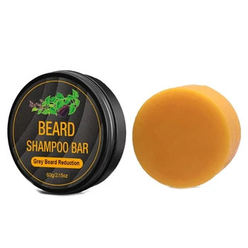 E1YE Beard Shampoo Bar za muškarce Čisti i vlaži bradu, smanjuje pojavu sijede