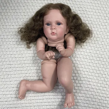20-inčni lutka-Реборн u nesastavljeni, obojena Джоси presjedanje korijena kose, Kvalitetne Nezavršene dogovor lutke ručni rad
