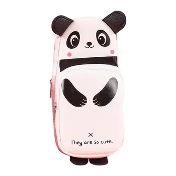 Косметичка za torbicu s crtani Panda, torba za pohranu kozmetike, torba za organizacije šminke sa 2 ureda, organizator za uredski materijal