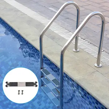 Prečke ljestava za bazen od nehrđajućeg čelika, smjenski противоскользящая stepenice, pribor za bazen s 2 vijka