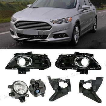 1 Set za Ford Fusion 2013 2014 2015 2016, Prednji branik, maglenka, okvir, nosač, svjetla Za maglu, obloge prednjih svjetala Oštrica poklopci, rešetke