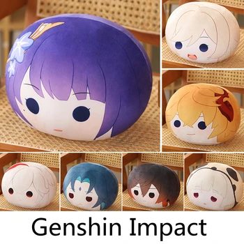 Genshin Impact Plushies Anime Igra Pliš Igračku Zhongli Sayu Xiao Jastuk Kazuha Tartaglia Mekani Jastuk Crtani Viseće Navijača