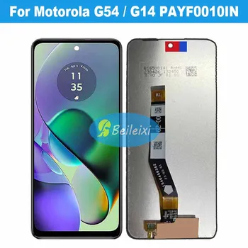 Za Motorola Moto G14 PAYF0010IN XT2341-2 XT2341-3 LCD-zaslon osjetljiv Na dodir Digitalizator sklop Za Moto-G54 XT2343-1 XT2343-4