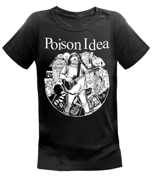 Vintage majica Poison Idea Tour Band, muška majica za žene, Veličina S-4XL CB960