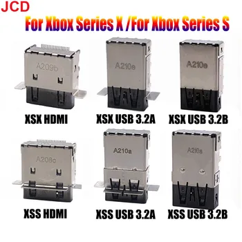 JCD 1pc Original za Xbox Series X Series S USB 2.1 HD kompatibilan priključak za Xbox XSX XSS USB 3.2 Dijelovi za stražnji ogranak