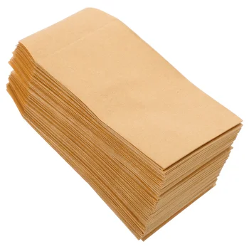 Smeđe male koverte od kraft-papir Omotnice za poklon kartice za pohranu sitnica 10-сантиметровая kraft-papir za poklon kartice sa kovanicama