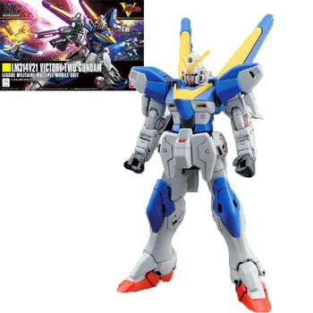 Originalni Pravi HGUC 169 1/144 LM314V21 Victory TWO Gundam Gunpla Sklop Model Figure Anime Poklon NOVA Igračka Za Djecu