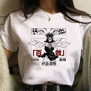 T-shirt Jujutsu Kaisen ženska Y2K dizajniranju majica s vizije ženske dizajnerske odjeće y2k harajuku