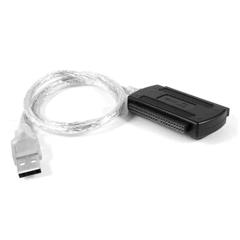 2X PC USB 2.0 SATA IDE 40-Pinski Kabel Adapter Za Hard Disk 2.5 3.5