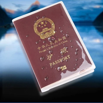 Prozirna navlaka za putovnice na vodonepropusnih torbe za dokumenta Zaštitni rukav za putovnice