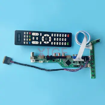 LCD kontroler Odgovara za N101L6 N101LGE CLAA101NB01A USB + AV + HDMI + VGA Analogni TV DIY kit Matrica prijenosno računalo 10,1 