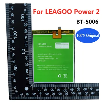 Novi High-end Original Baterija BT-5006 3200 mah Za LEAGOO Power 2 Power2 BT5006 Rezervne Baterije Za Mobilne Telefone