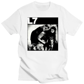 L7 Muška t-shirt Shove, crna duhovite t-shirt, novi modni dizajn 