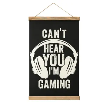 Platna Visi Slika Can T Hear You I M Gaming Shirt Smiješno Геймерткг Grafička Cool Slika Botanika Uređenje Zidova Dnevnog Boravka St