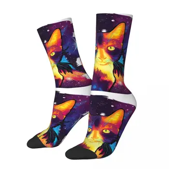 Rainbow Mačka Emergency Services Essential Кавайные čarape za putovanja Čarape s cartoonish slikom za odrasle i djecu