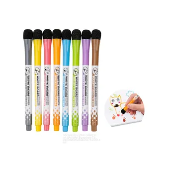 8 opseg isporuke školi magnetska стираемая bijela ploča markeri, olovke suhe stranica gumica dječje ploča za crtanje markeri ručka 