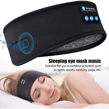 Sportski povez za glavu za spavanje Slušalice Fone Bluetooth Elastična Glazbena maska za oči Slušalice Bežične Bluetooth slušalice Povez za glavu