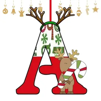 Božićni akril inicijale, Crtani inicijale, Ukrasi za Božićno drvce, Proizvode za uređenje doma, stolić, Božićno drvce