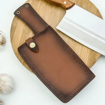 XYj Korice za kuhinjskih noževa, univerzalna torbica za noževa od reciklirane kože, zaštita za oštrice noža kuhar Za noževa od nehrđajućeg čelika