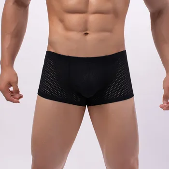 Muški stan suptilna živo donje rublje, hlače, moderan sportski svakodnevne sportske boksači slinky