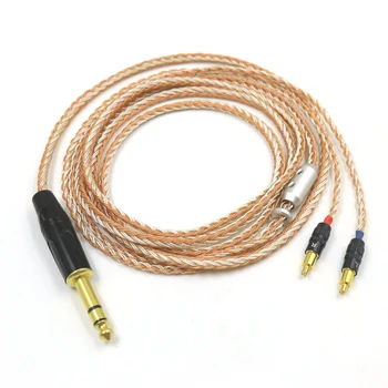 16-Core Srebrna + Bakreni Kabel Za Nadogradnju Slušalice Slušalice Technica ATH-AP2000Ti 750 770H 990H ADX5000 MSR7B