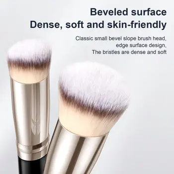 Praktična četka za šminkanje kozmetički alat Plastična ručka Lak četka za консилера za lice, lako se čisti
