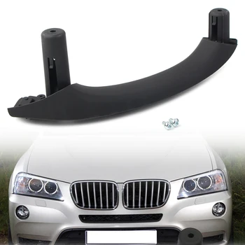 Auto lijeva/desna vrata Unutrašnja ručka za vuču, ABS maska za BMW X3 X4 F25 F26 2011 2012 2013 2014 2015 2016 2017 Crna