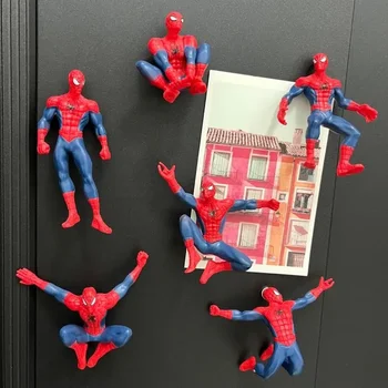Marvel spider-Man Kreativni Jednostavno Magnet Za hladnjak Lik Anime Crtani film Trendy Cool Personalizirane Dekor Hladnjaka