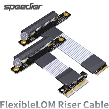 Mrežna kartica ADT-Link HPE FlexibleLOM FLR na Удлинителю M. 2 NVMe i PCIE x4 Riser Stana Tape Kabel za 331 530 544 366 560 561flr