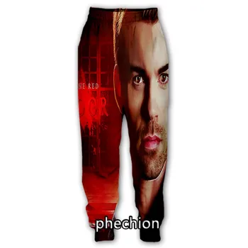 phechion/nove muške/ženske svakodnevne ulične hlače Elijah Mikaelson s 3D ispis, gospodo strateška duge hlače K196