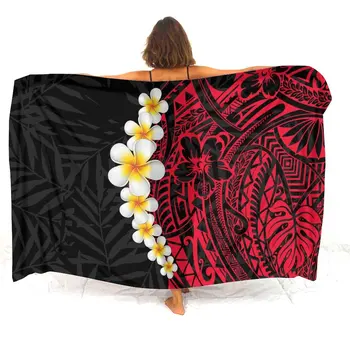 2024 Novi Modni Sarong, Običaj Polinezijski Umjetničkim Plemenu, Odjeća, Ženska Plaža Šal, Mekana I Udobna Sarong