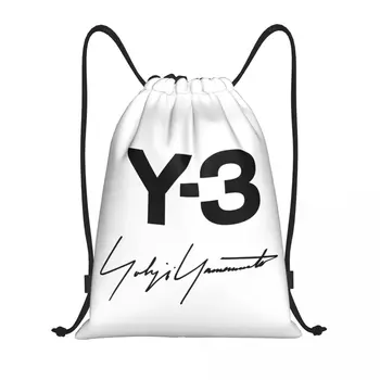 Običaj torbe Yohji Yamamoto na pertla Za muškarce i žene, lagani ruksak za pohranu u sportskoj dvorani