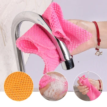 2 kom. Mrežaste ručnike za pranje posuđa, bez masnoća višenamjenski kuhinjski ubrus alate za čišćenje