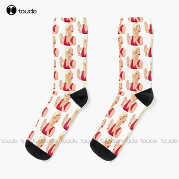 Prodaja Čarapa Sunset Čarape S Američkom Zastavom Personalizirane Običaj Čarape Uniseks Za Odrasle, Tinejdžere I Mlade Korisničko Dar 360 ° Digitalni Tisak