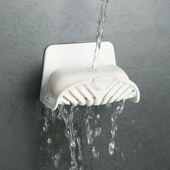Jednostavno luksuzna zidni kupatilo, dobra deterdžent za pranje posuđa Za odvod vode Potrošačke plastični držač za sapun bez perforacije Može filtrirati vodu