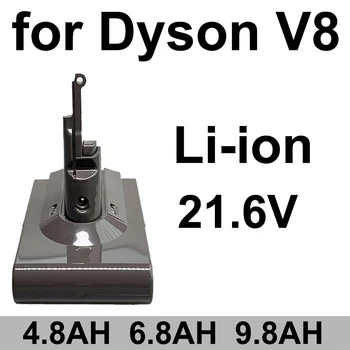 Punjiva baterija 21,6 U 4800/6800/9800mah za litij-ionsku četku Dyson V8