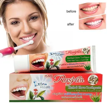 12шт Pasta za zube Rasyan Herbal s cloves Izbjeljivanje zubi Njegu pasta za Zube Sredstvo za uklanjanje Mrlja od zuba, Pasta za usta