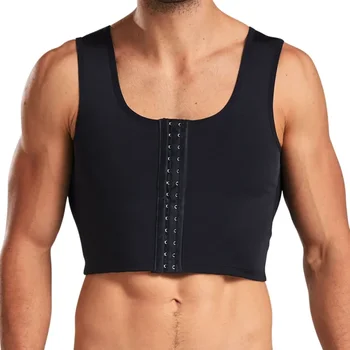 Muški prsima prsluk, zavoj na prsa, maksi donje rublje steznik za korekciju figure, nosivi pojas za kompresiju dojke, pravilno držanje