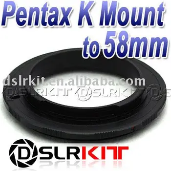 58-mm Makro-Suprotno Prijelazni Prsten za pričvršćivanje Pentax K PK