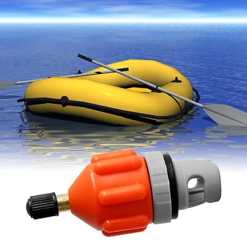 Adapter za ventil, pretvarači pumpanje, Pribor za plovila na napuhavanje, Rezervni dijelovi, Izdržljivog pretvarač pumpe, narančasta