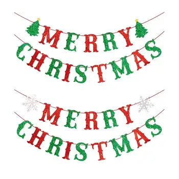 Sretan Božić, zidni transparent, Božićni ukras, Izgled scene, pozadina, Božić