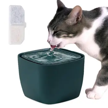 Automatski dispenzer za vodu za mačke, dispenzer za vodu za pse, 2,5 l, pametan led dizajn, Ultra Tihi Fontana za kućne ljubimce za mačke