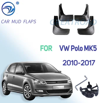 Prednji I Stražnji Zaliske za Volkswagen VW Polo MK5 6R 6C 2010-2017 Zaliske Na Krilo zaštitni lim Auto Oprema
