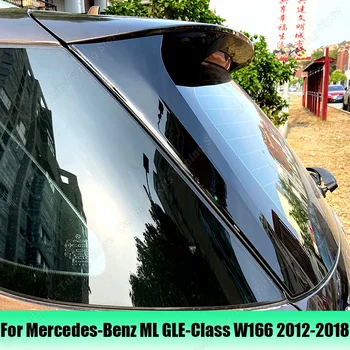 2 komada Spojler Na Krovu Bočno Krilo Razdjelnik Za Mercedes-Benz ML GLE-Class W166 2012-2018 ABS Sjajne Crne Tuning Automobila Обвесов